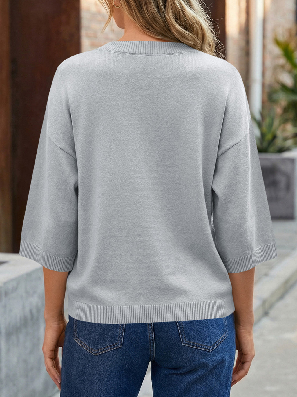 Saodimallsu Womens Short Sleeve Button Down Cardigan