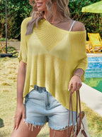 Saodimallsu Womens Batwing Oversized Beach Cover Up