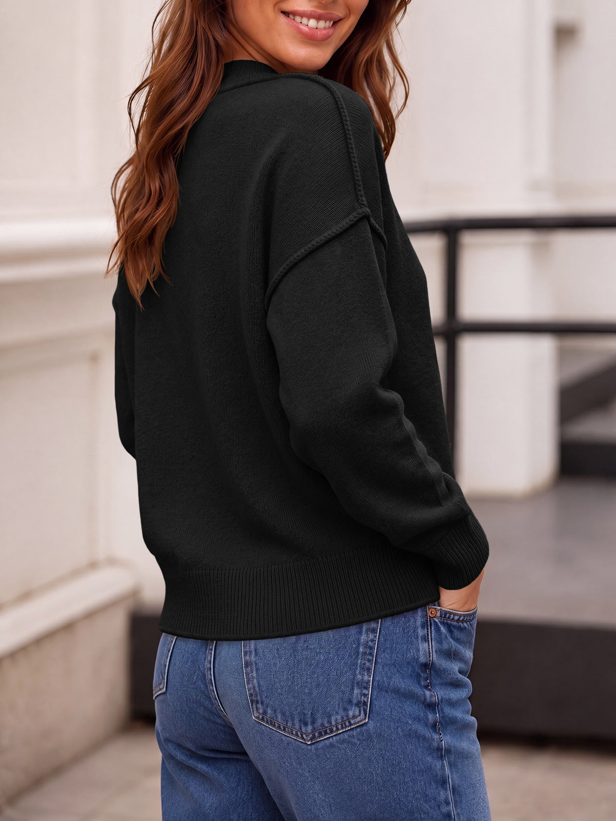 Saodimallsu Womens Cropped Knit Tops