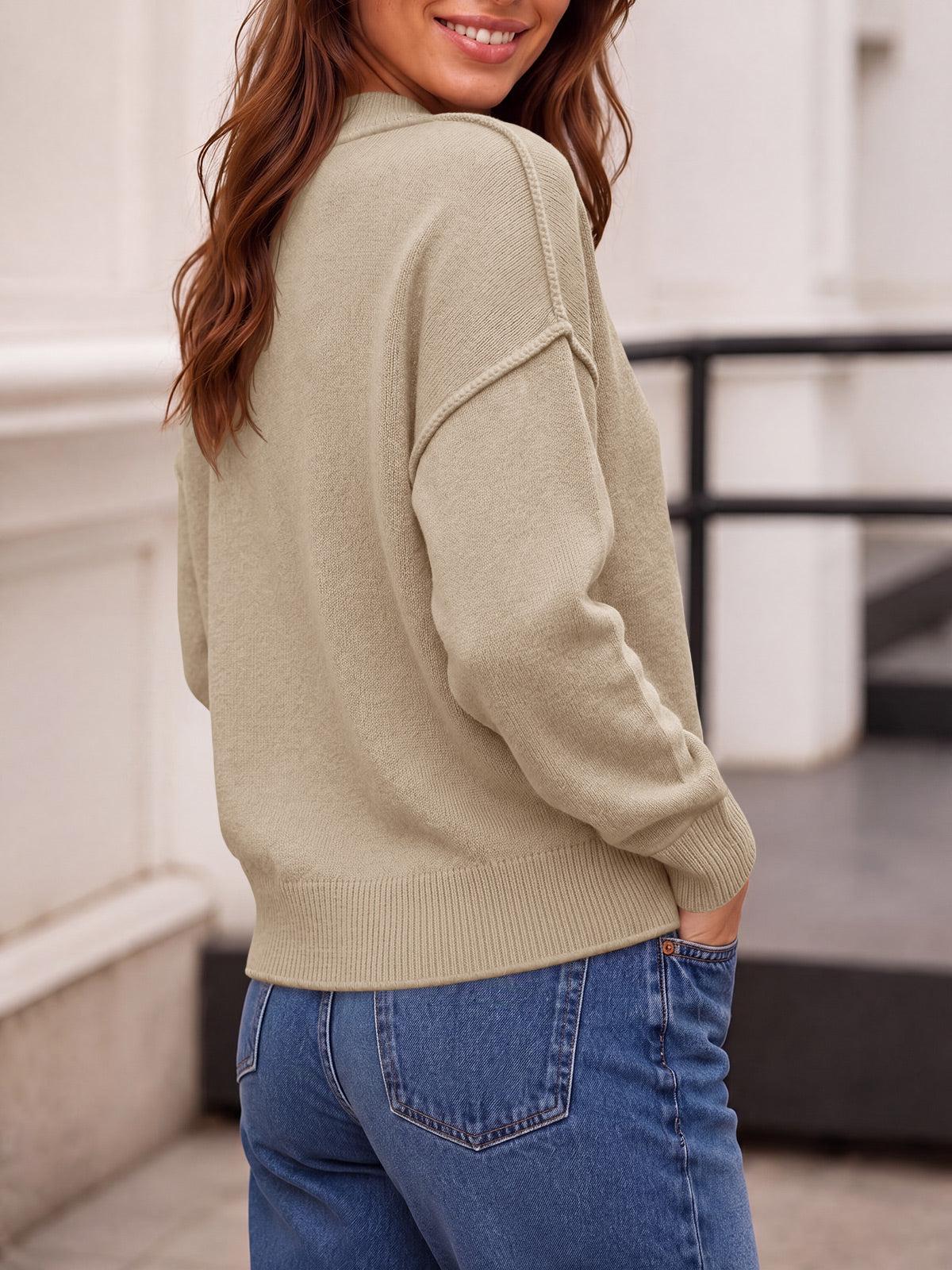Saodimallsu Womens Cropped Knit Tops