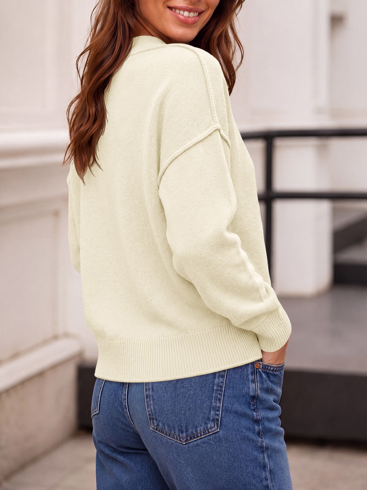 Saodimallsu Womens Cropped Knit Tops