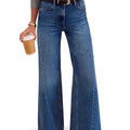 Saodimallsu Women High Waisted Flare Jeans