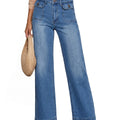 Saodimallsu Women High Waisted Denim Jeans