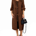 Saodimallsu Women Oversized Fall Long Cardigan