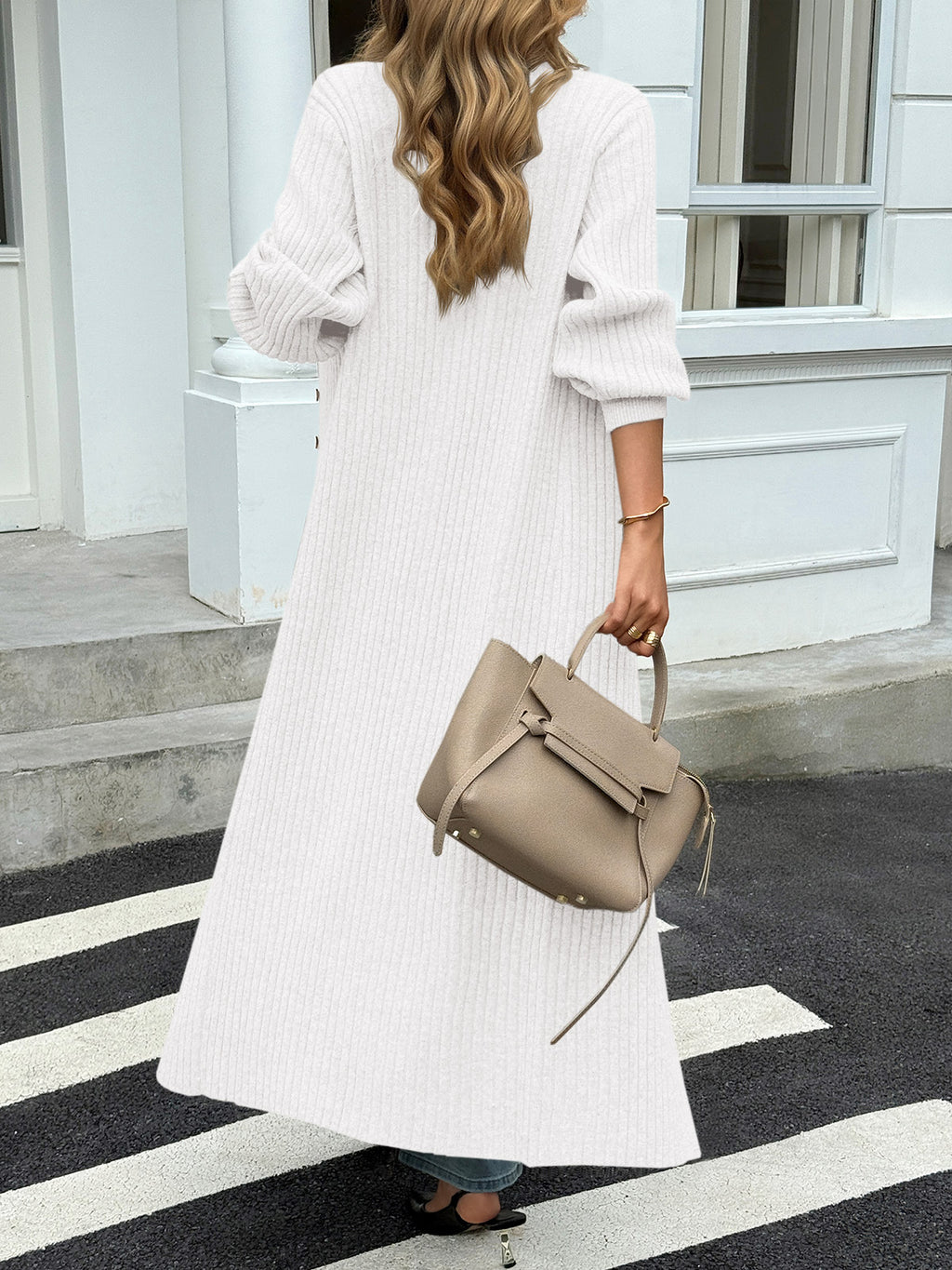 Saodimallsu Womens V Neck Cardigan Duster