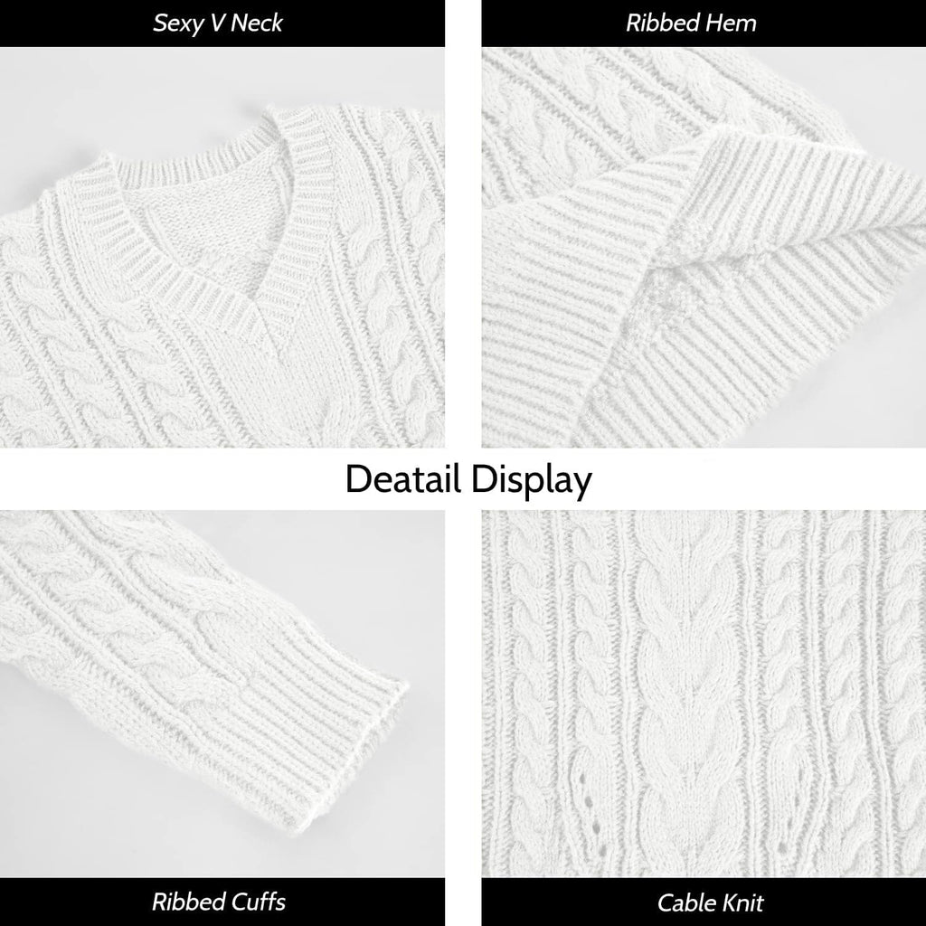Saodimallsu Womens Plus Size Sweater