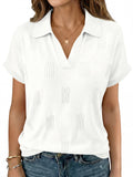 Saodimallsu Womens Cap Sleeve V Neck Shirt