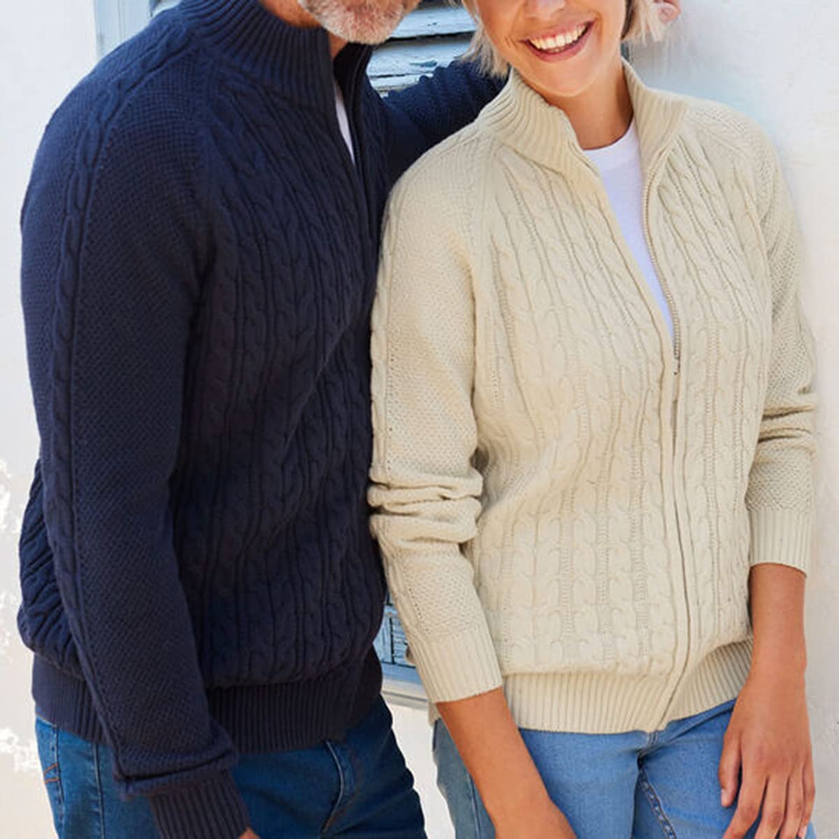 Saodimallsu Women Cable Knit Cardigan