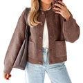 Saodimallsu Womens Casual Knit Button Up Cardigans