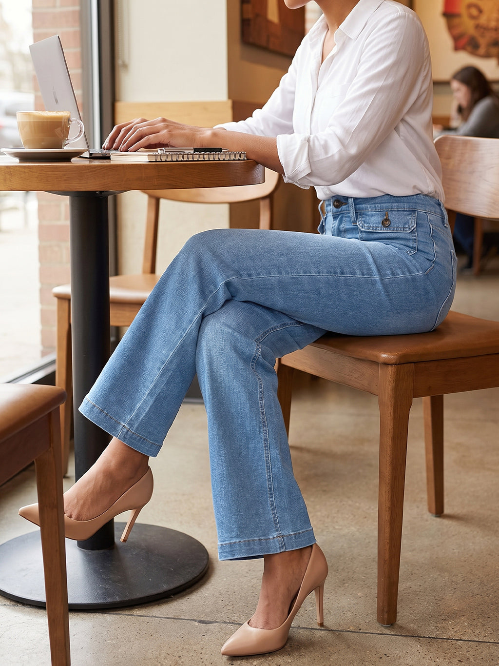 Saodimallsu Women High Waisted Denim Jeans