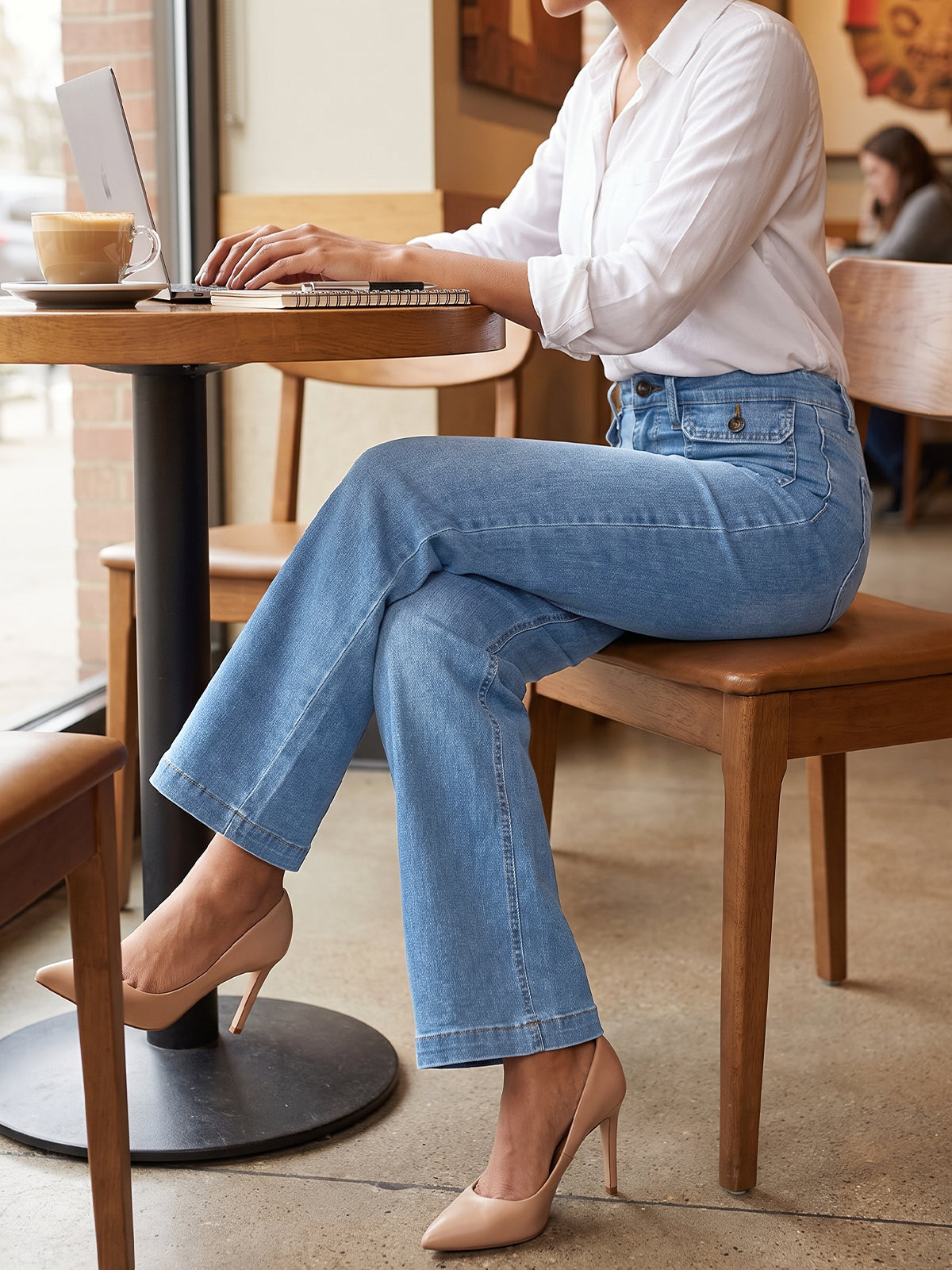 Saodimallsu Women High Waisted Denim Jeans
