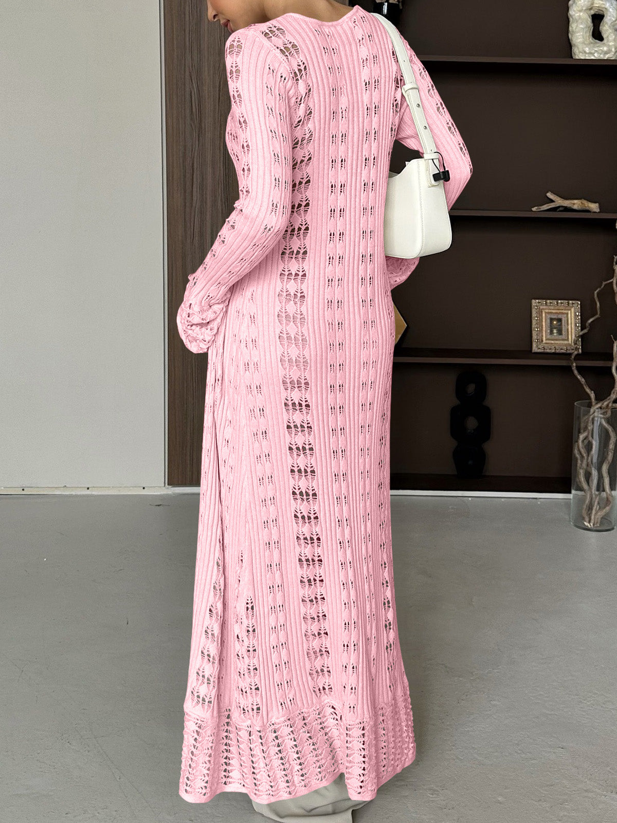 Saodimallsu Womens Boho Crochet Cardigan