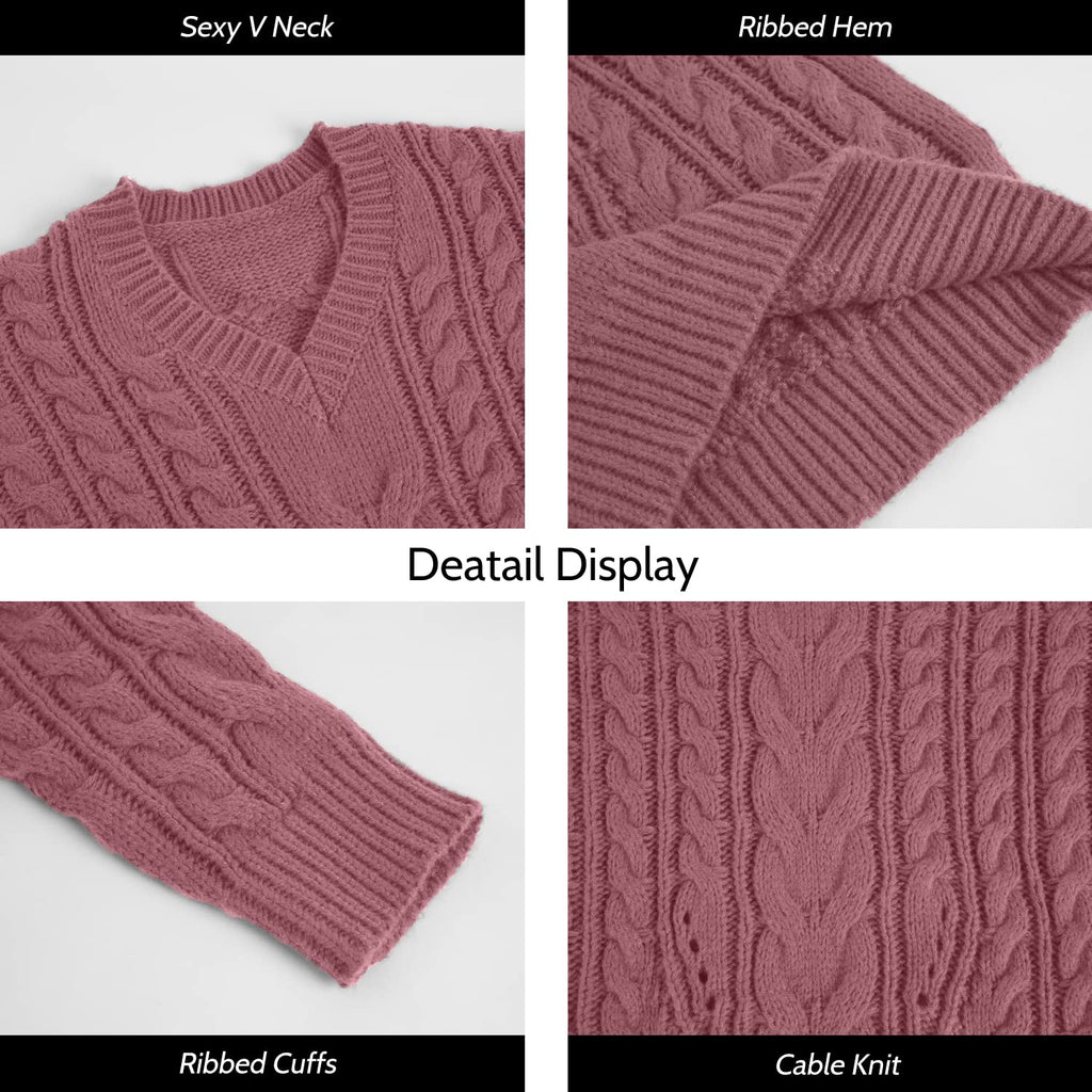 Saodimallsu Womens Plus Size Sweater