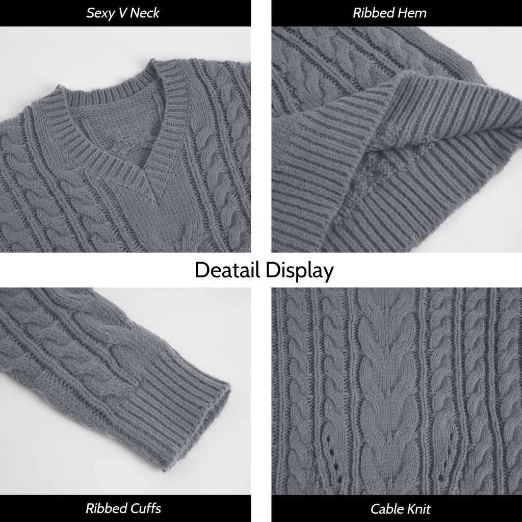 Saodimallsu Womens Plus Size Sweater