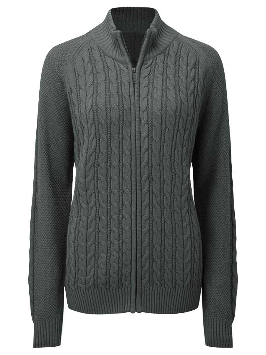 Saodimallsu Women Cable Knit Cardigan