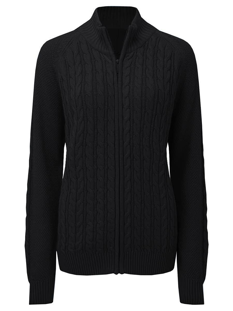 Saodimallsu Women Cable Knit Cardigan