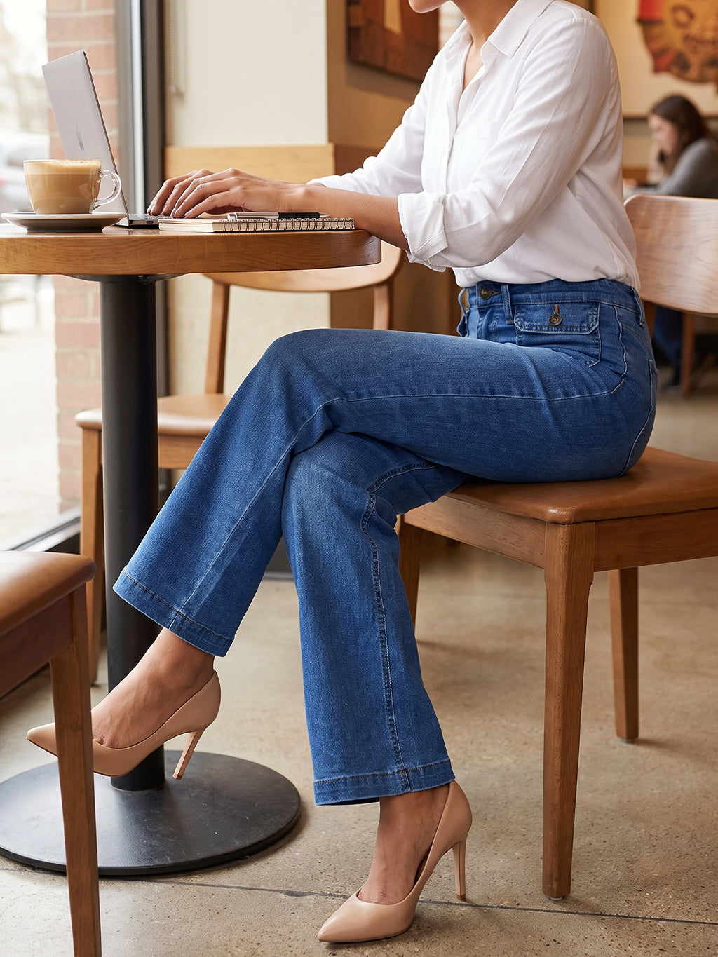Saodimallsu Women High Waisted Denim Jeans