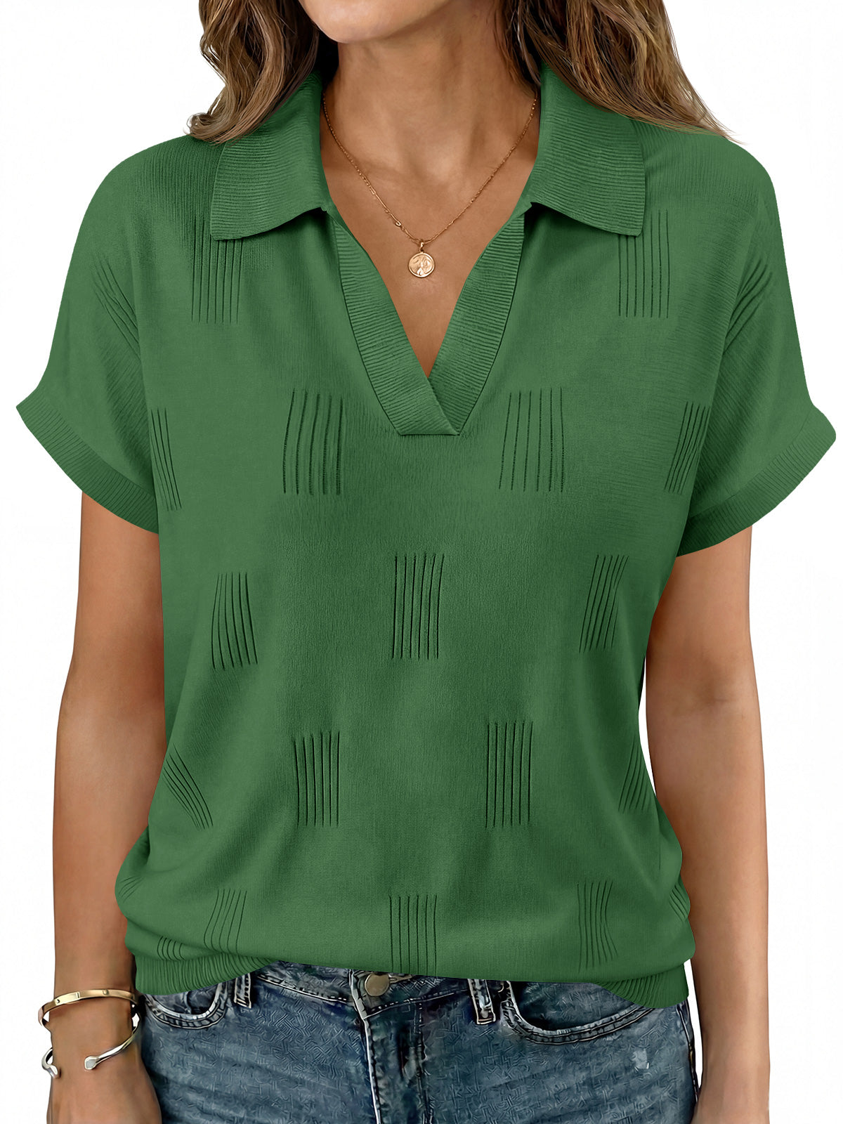 Saodimallsu Womens Cap Sleeve V Neck Shirt