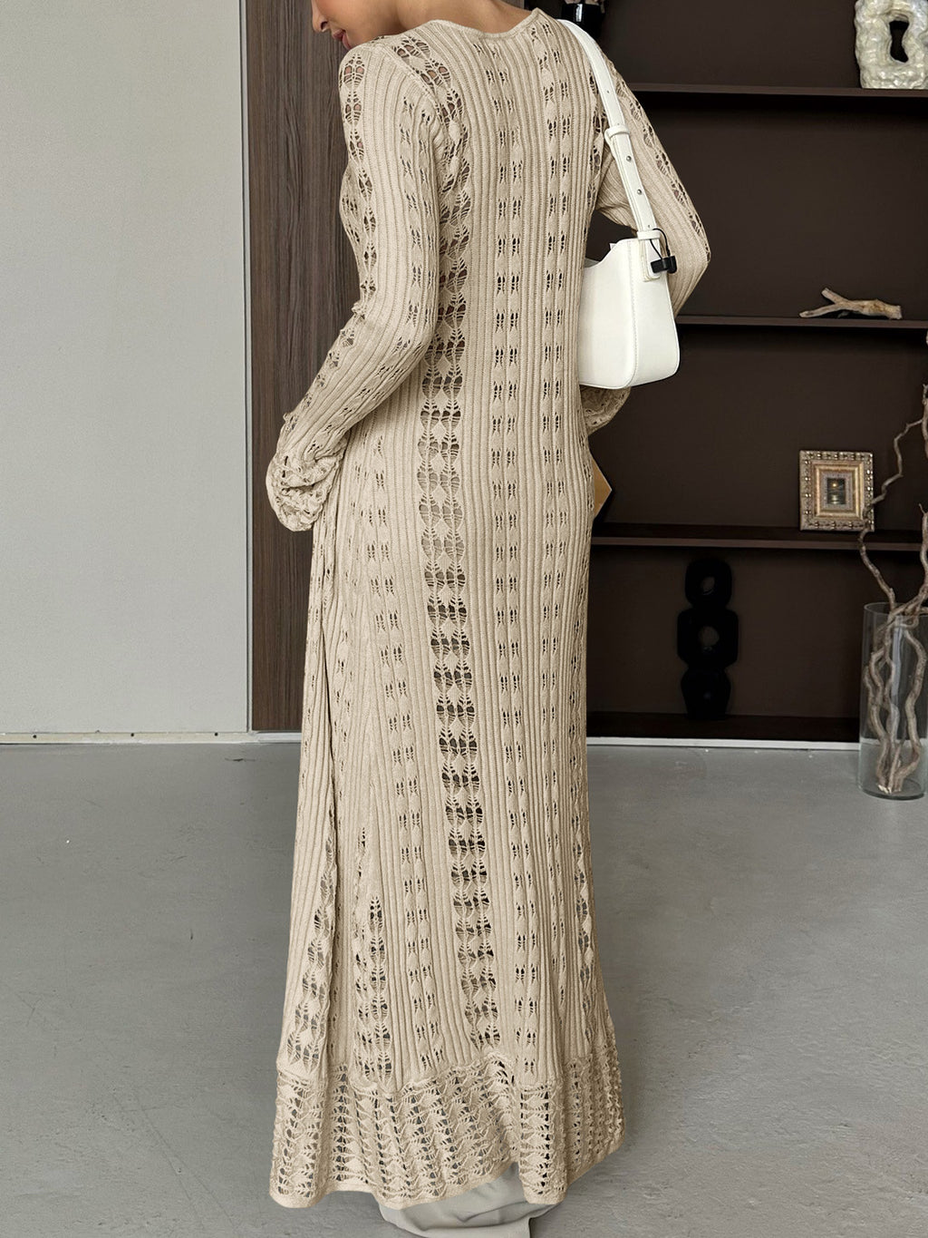 Saodimallsu Womens Boho Crochet Cardigan