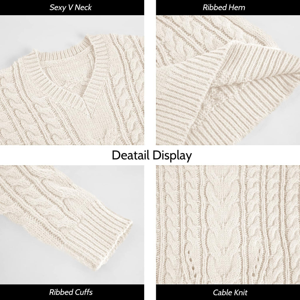 Saodimallsu Womens Plus Size Sweater