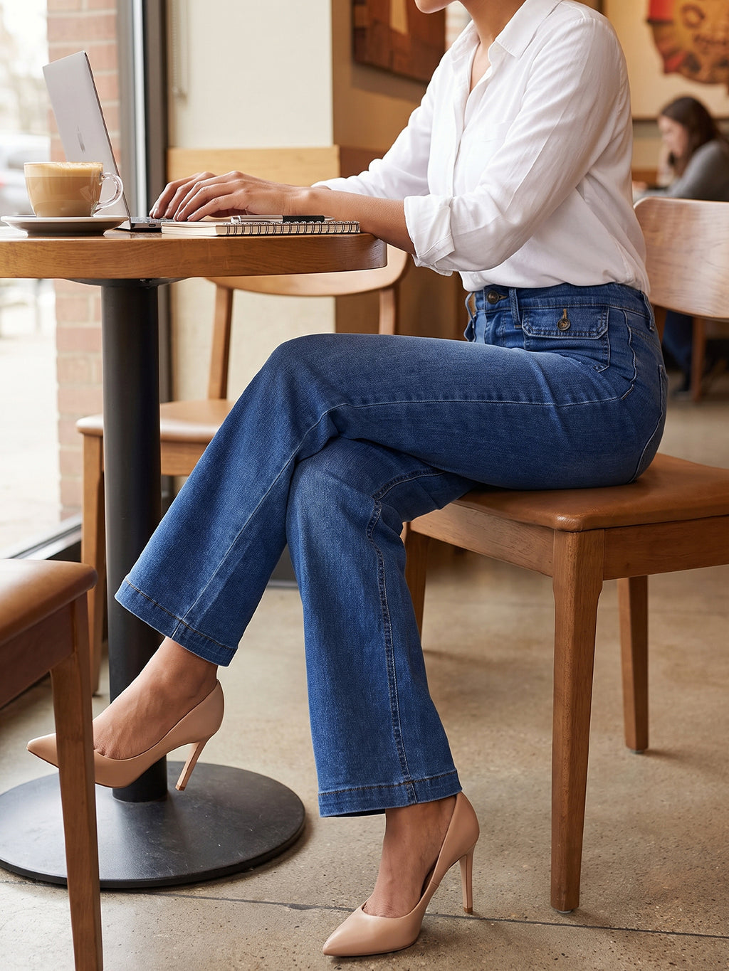 Saodimallsu Women High Waisted Denim Jeans