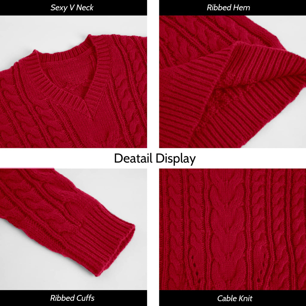 Saodimallsu Womens Plus Size Sweater