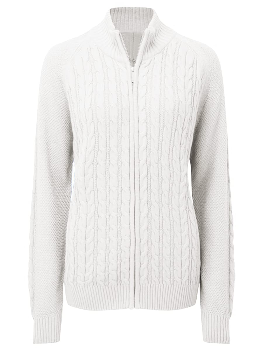 Saodimallsu Women Cable Knit Cardigan