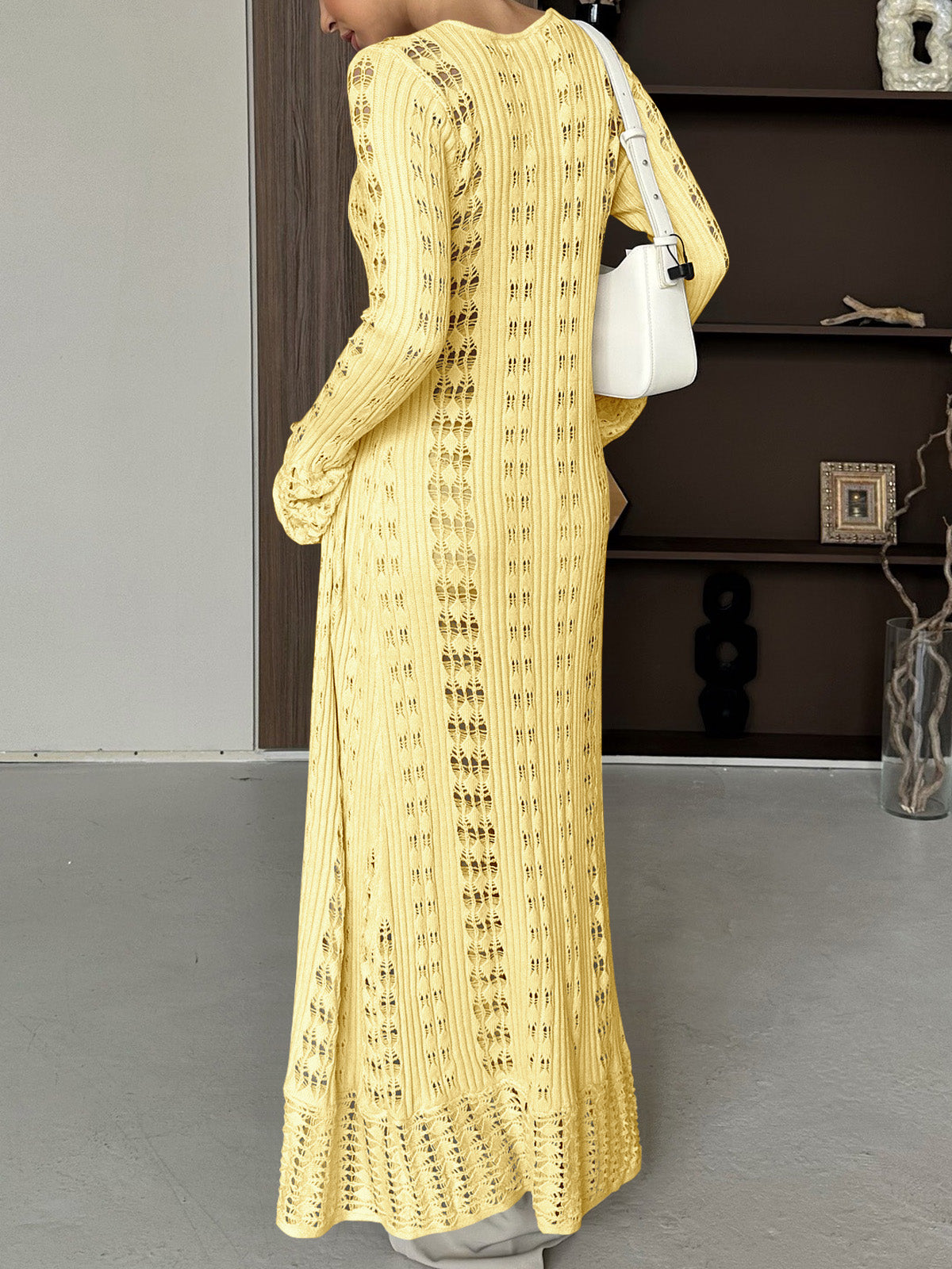 Saodimallsu Womens Boho Crochet Cardigan