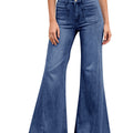 Saodimallsu Womens High Waisted Flare Jeans