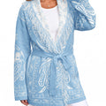 Saodimallsu Womens Tassel Knit Cardigan