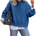 Saodimallsu Womens Oversized Chunky Knit Sweater