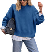 Saodimallsu Womens Oversized Chunky Knit Sweater