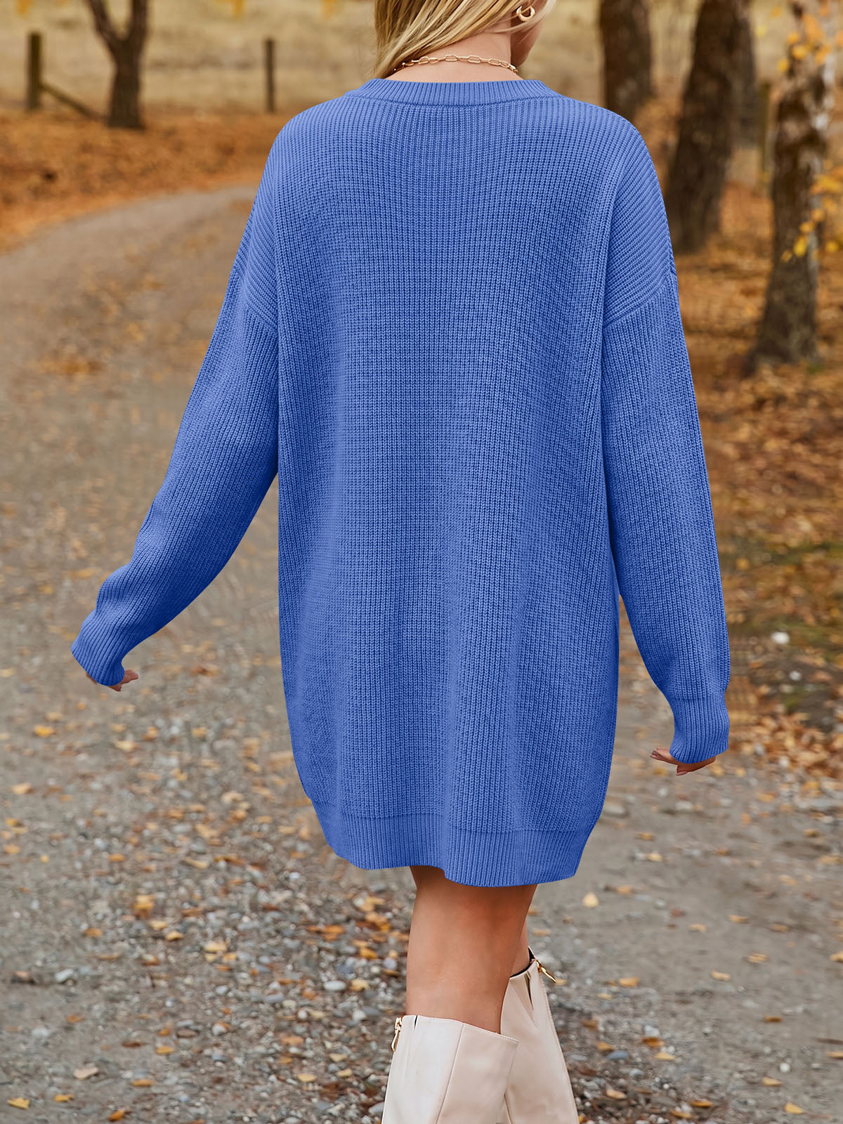 Saodimallsu Womens Fall Mini Knit Sweater Dress