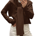 Saodimallsu Women Crew Neck Pullover Sweaters