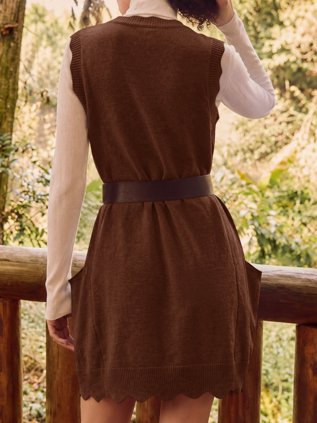 Saodimallsu Women V Neck Sweater Vest