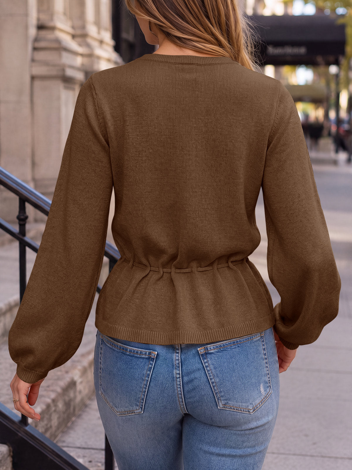 Saodimallsu Women Cropped Button Up Cardigan