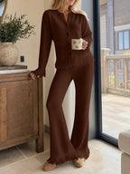 Saodimallsu Womens Fringe Sweater Sets