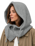 Saodimallsu Womens Balaclava Scarf Hats with Strings