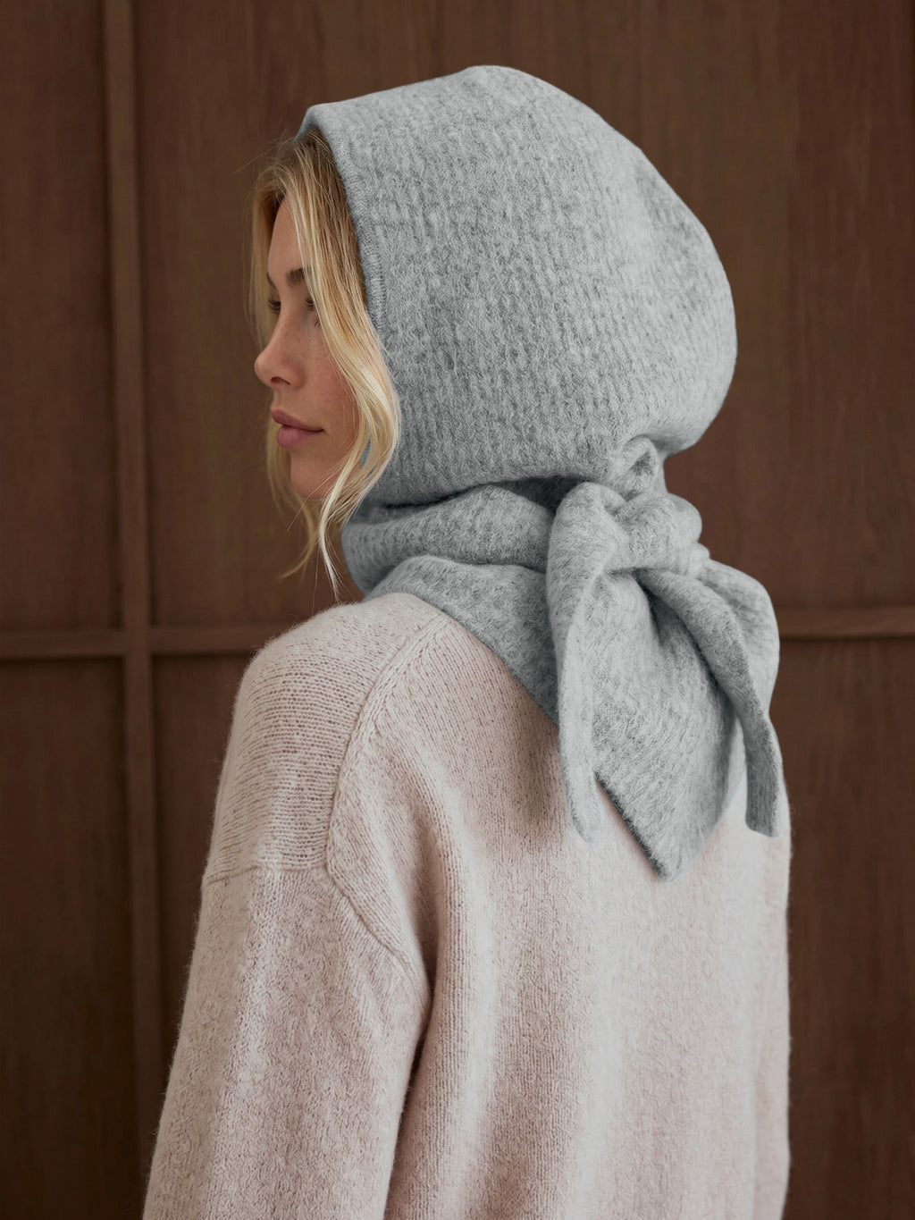 Saodimallsu Women 2-in-1 Knit Balaclava Scarf Hats