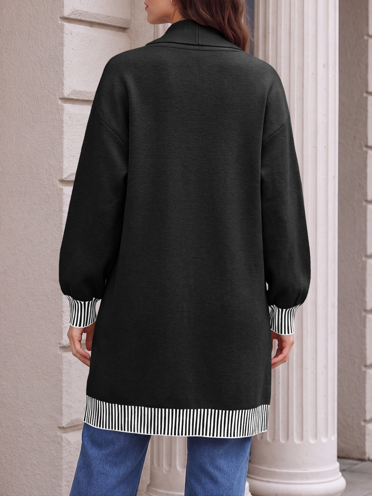 Saodimallsu Womens Fall Oversized Cardigan with Pockets