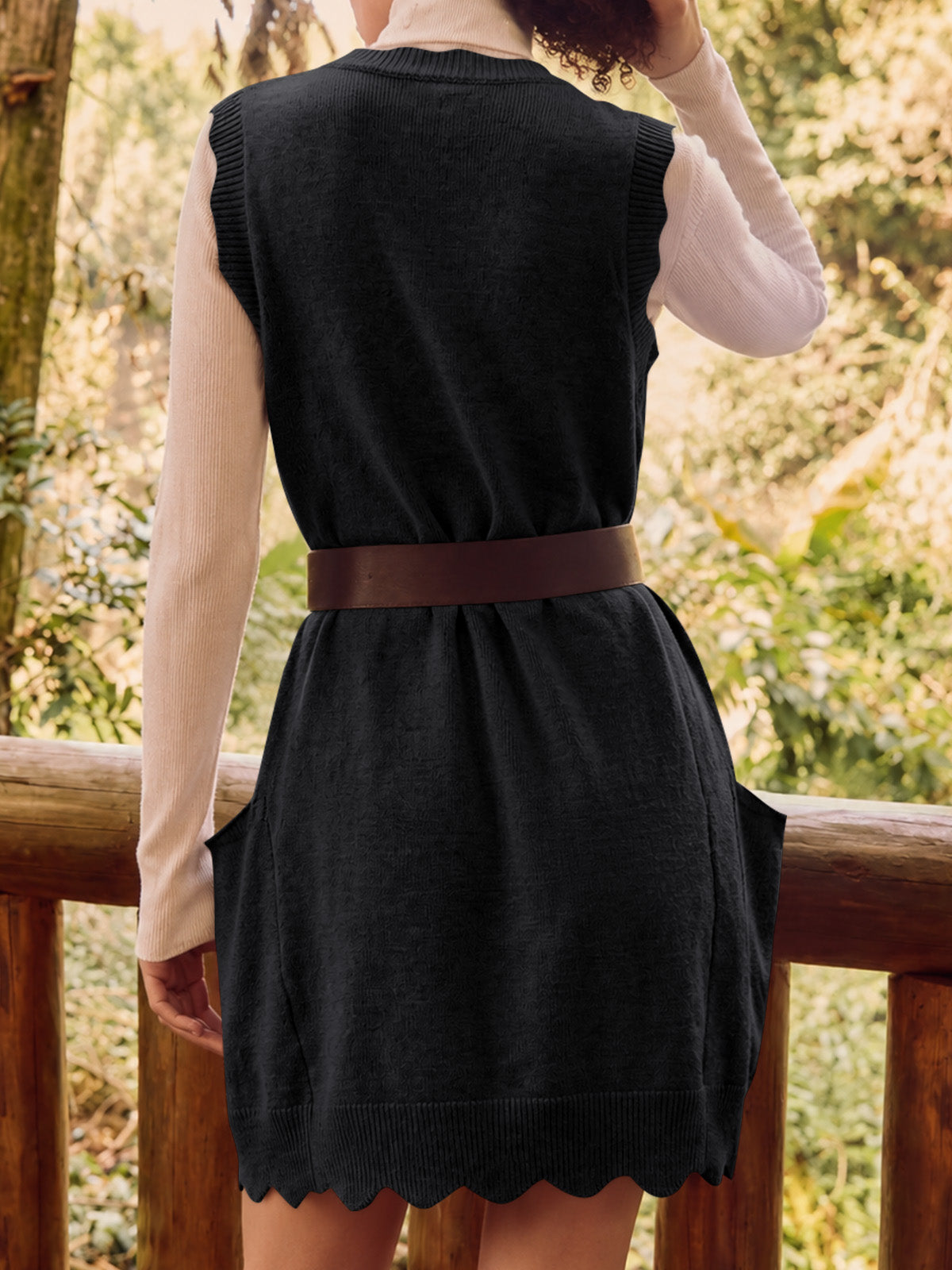 Saodimallsu Women V Neck Sweater Vest