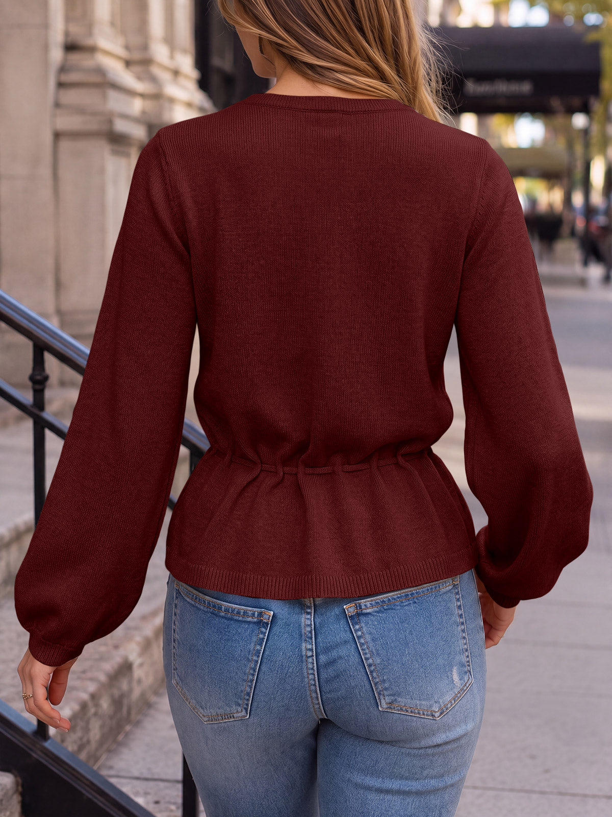 Saodimallsu Women Cropped Button Up Cardigan