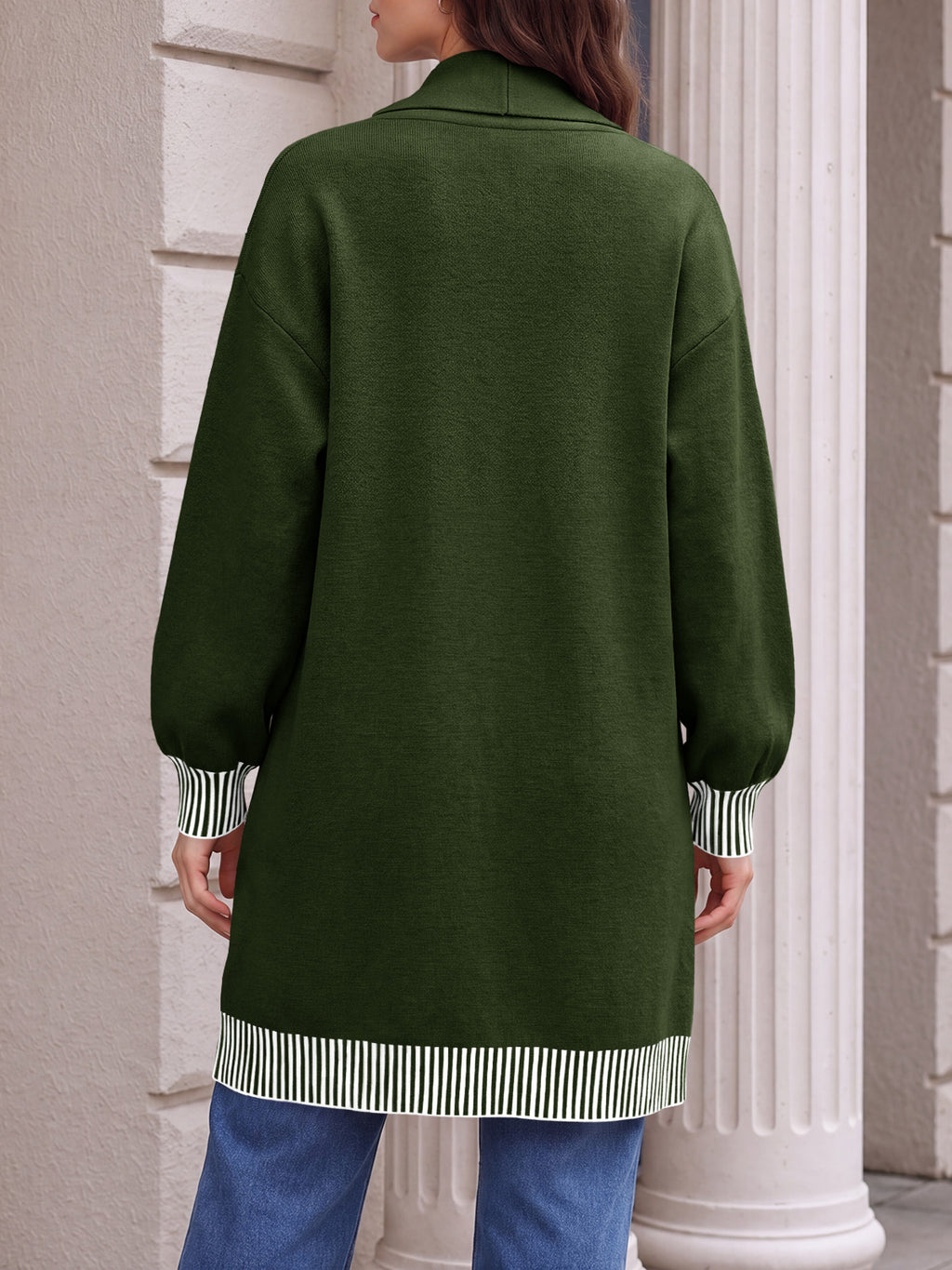 Saodimallsu Womens Fall Oversized Cardigan with Pockets
