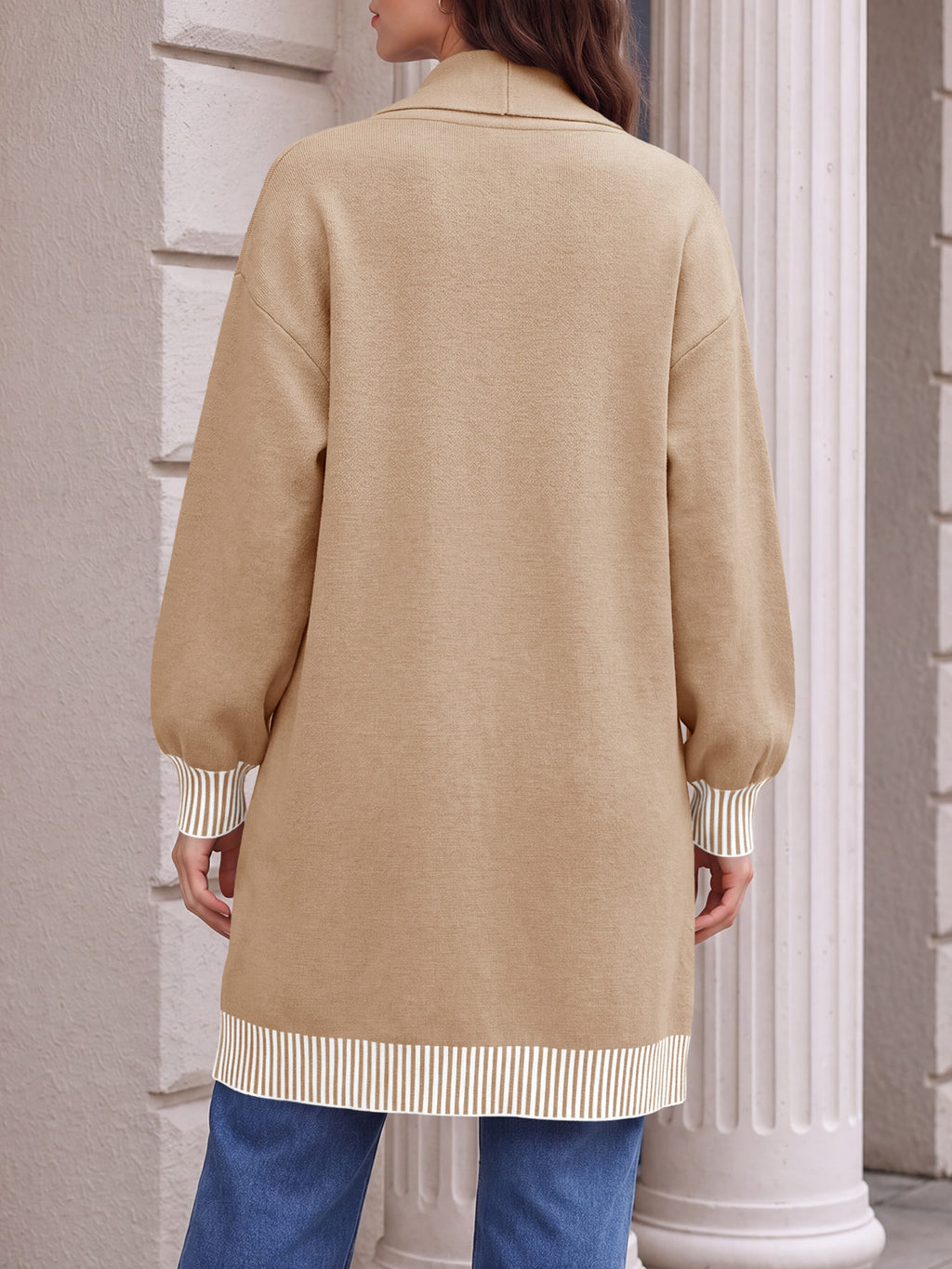 Saodimallsu Womens Fall Oversized Cardigan with Pockets