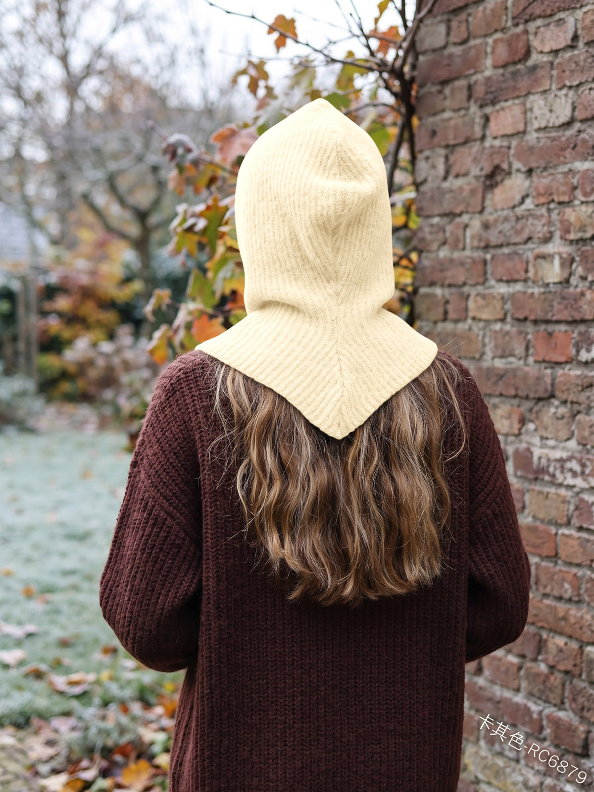 Saodimallsu Women 2-in-1 Knit Balaclava Scarf Hats