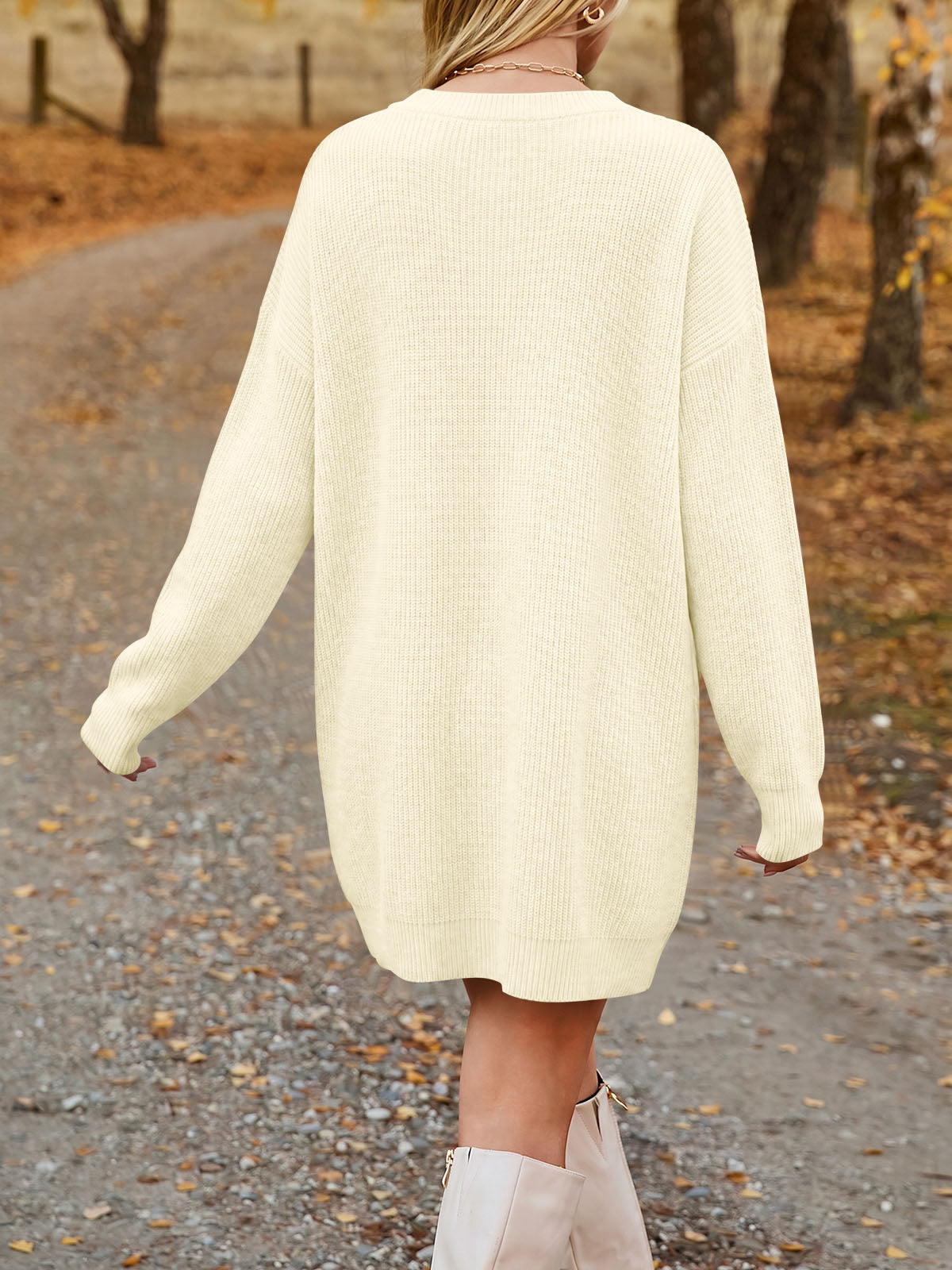 Saodimallsu Womens Fall Mini Knit Sweater Dress