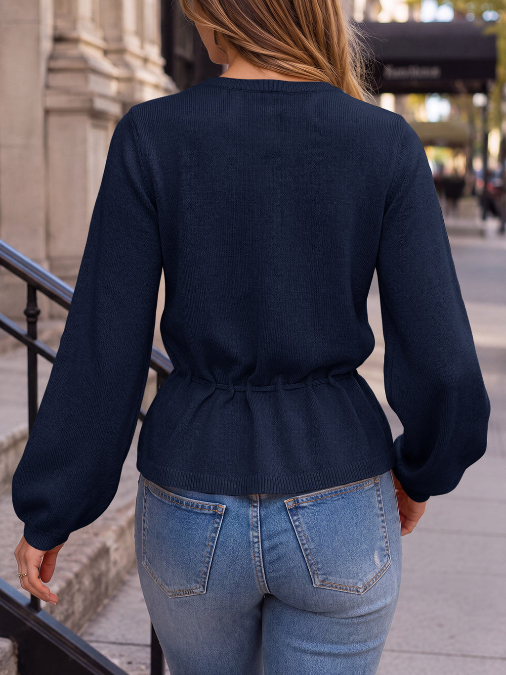 Saodimallsu Women Cropped Button Up Cardigan