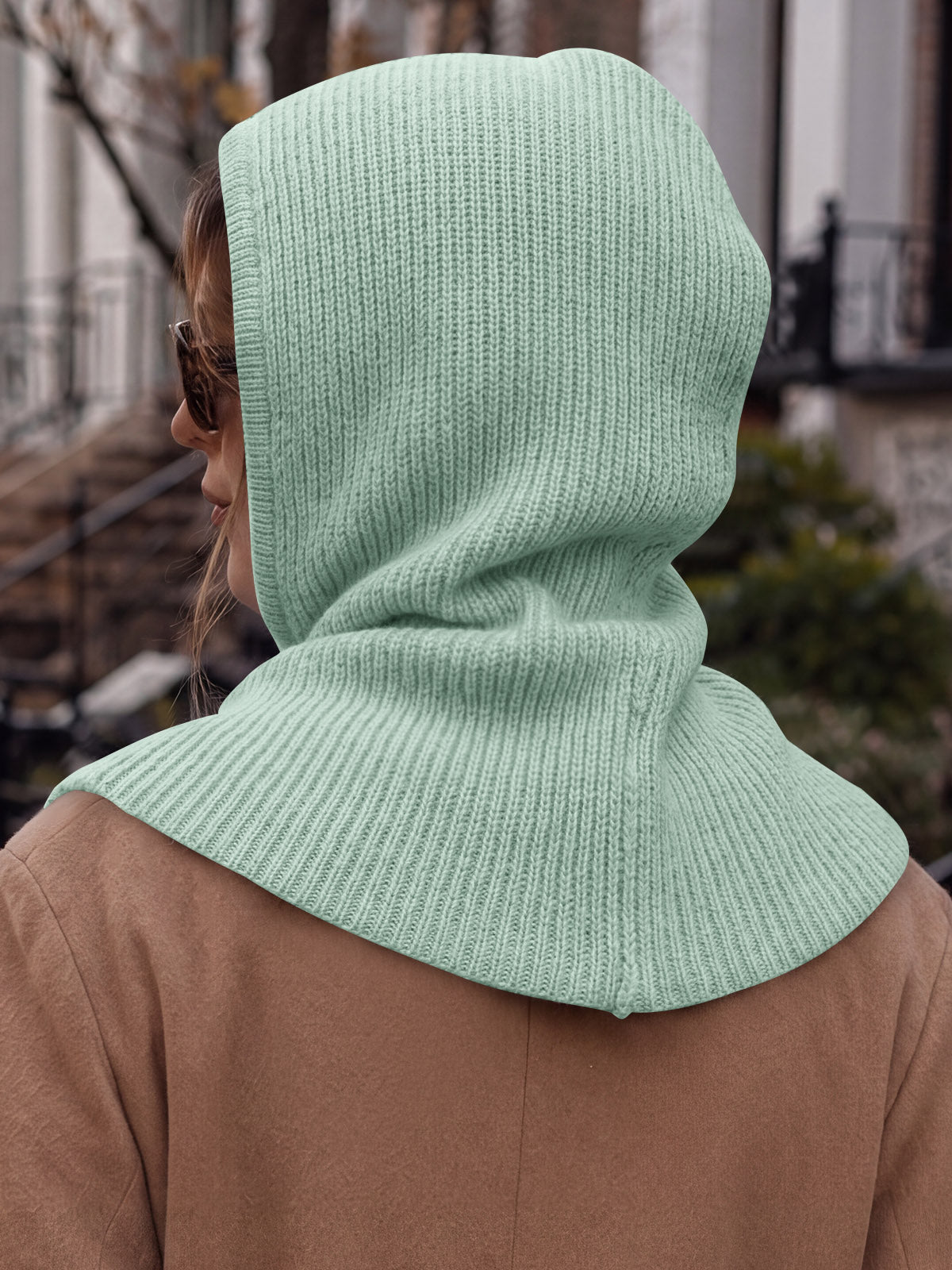 Saodimallsu Womens Balaclava Scarf Hats with Strings