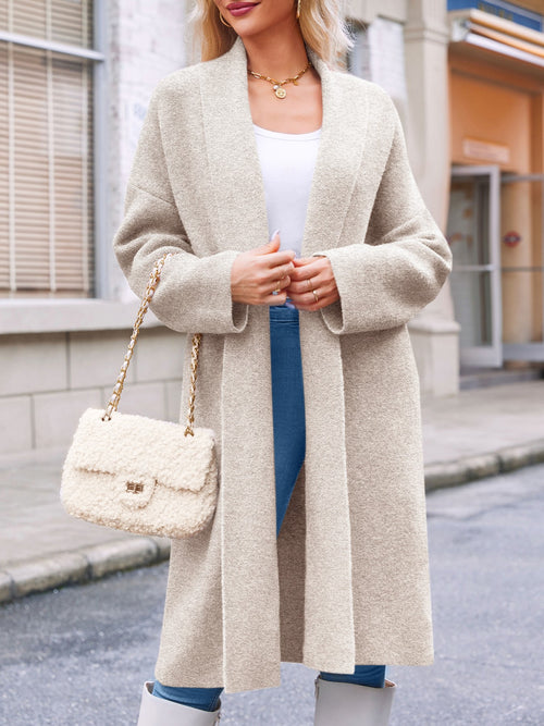 Saodimallsu Apnicot Womens Long Cardigan
