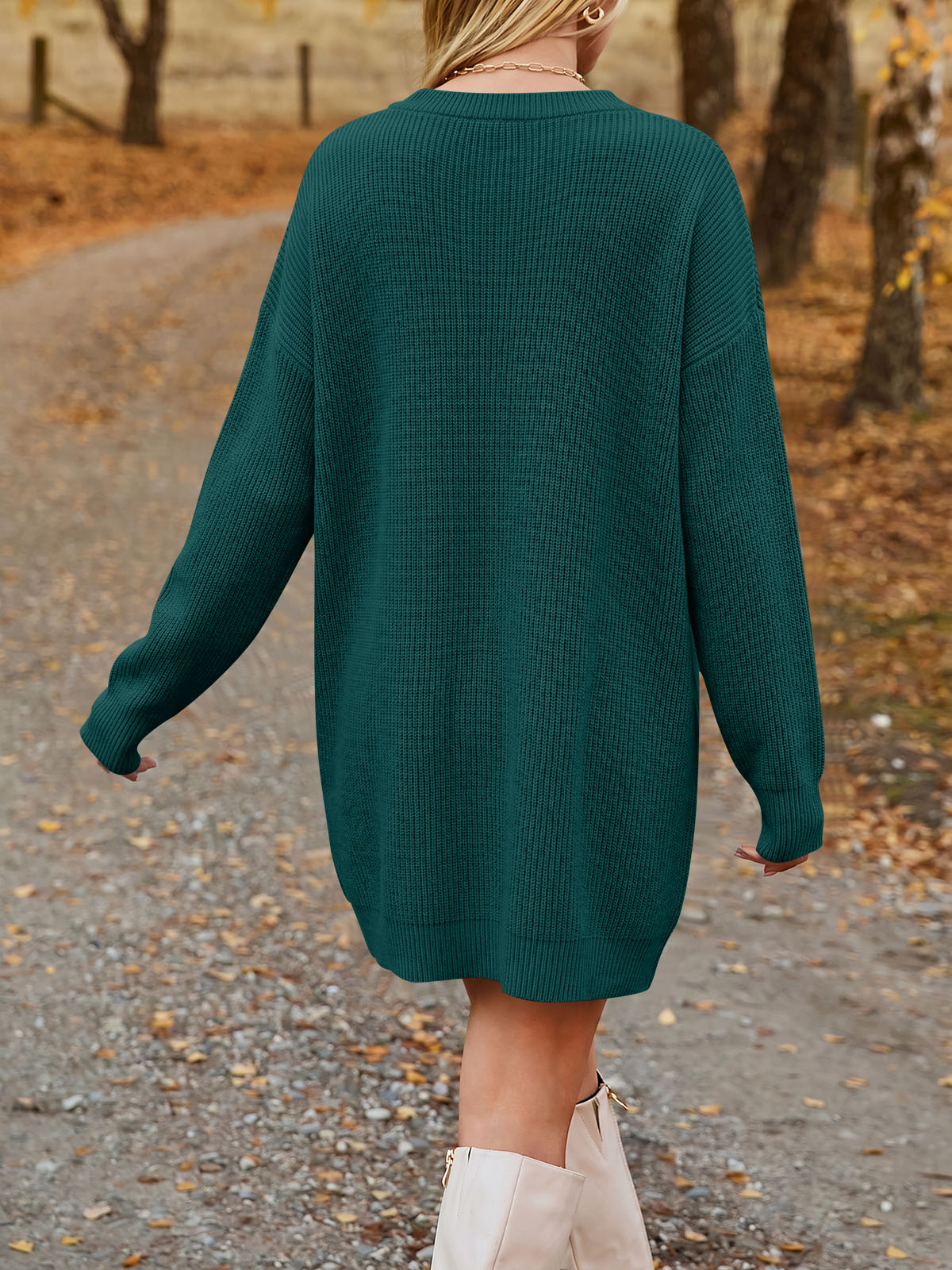 Saodimallsu Womens Fall Mini Knit Sweater Dress